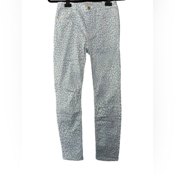 Jen 7 by 7 For All Mankind | Cheetah Print Ankle Skinny Pants | Size 2 - Picture 1 of 6
